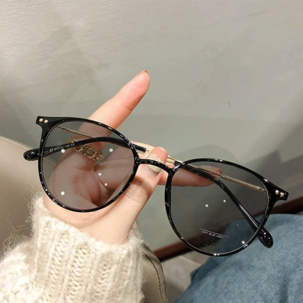 Fashion Photochromic Anti Radiation Eyeglasses for Women/Men Anti Blue Light Glasses