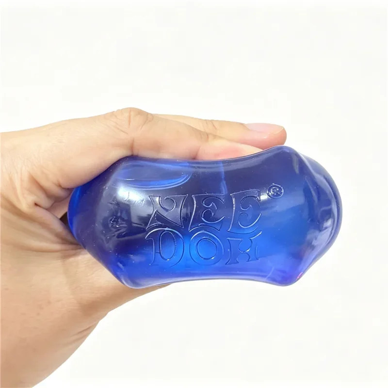Schylling Needoh Nice Ice Baby 4 Pack Teenie Cube Fidget Relief Sensory Toy Cola Sprite Cube Squish Toy Maltose Non-toxic Gift