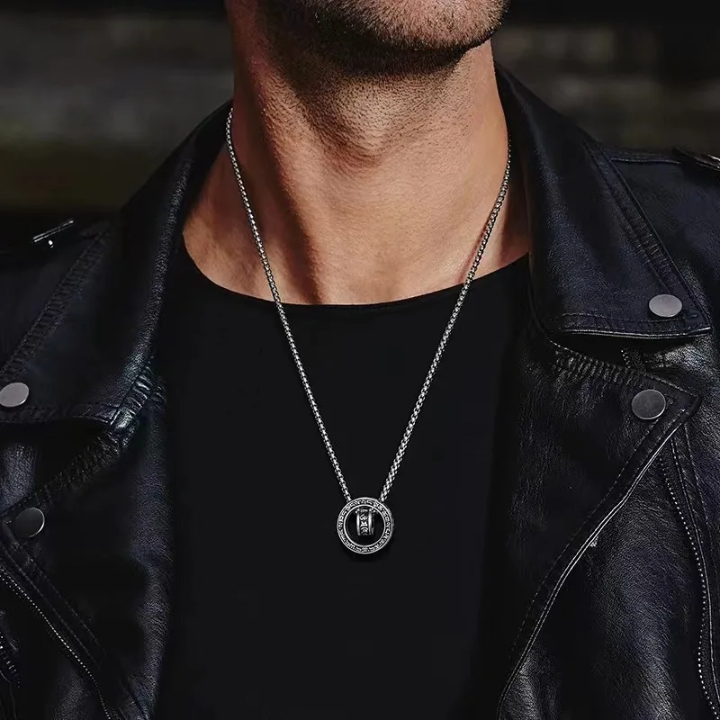 New 925 Sterling Silver Necklace Pendant Beautiful Vintage for Women Man Fashion Clavicle Chain Wedding Jewelry Party Gifts