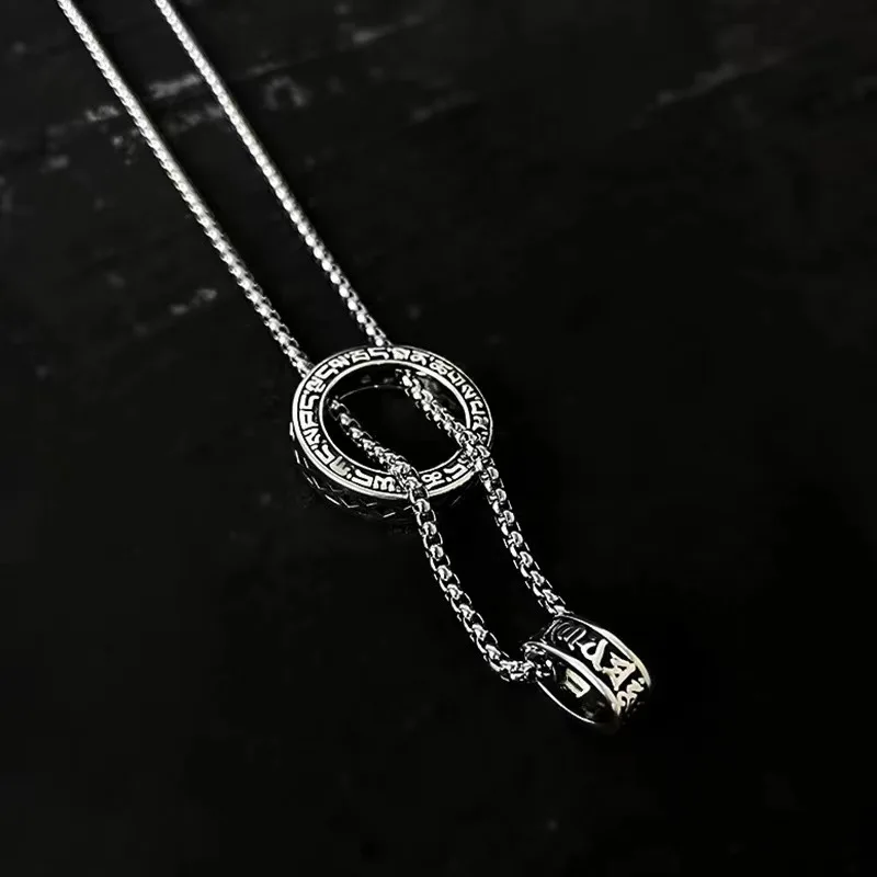 New 925 Sterling Silver Necklace Pendant Beautiful Vintage for Women Man Fashion Clavicle Chain Wedding Jewelry Party Gifts