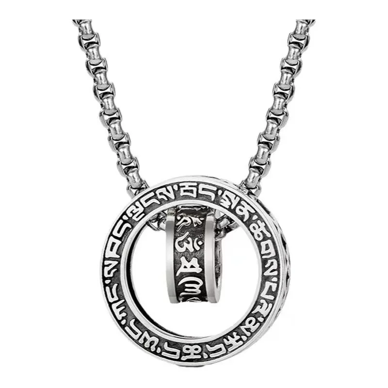 New 925 Sterling Silver Necklace Pendant Beautiful Vintage for Women Man Fashion Clavicle Chain Wedding Jewelry Party Gifts