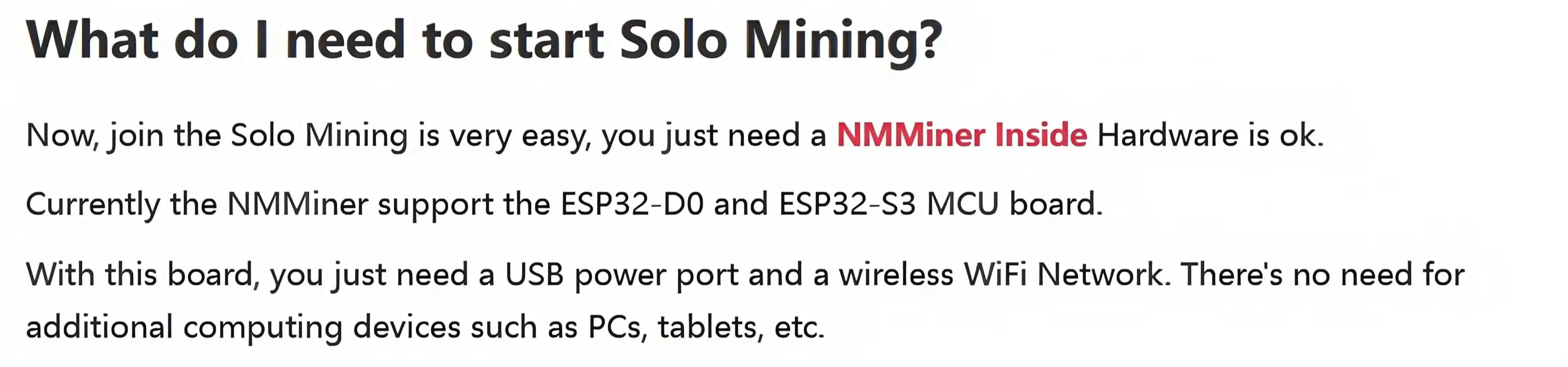 NMMiner Solo Lottery Hashrate 987KH/s Bitcoin Lucky Miner for Computer Nerd 2.8 inch Smart Display Crypto ESP32-2432S028R DROOM