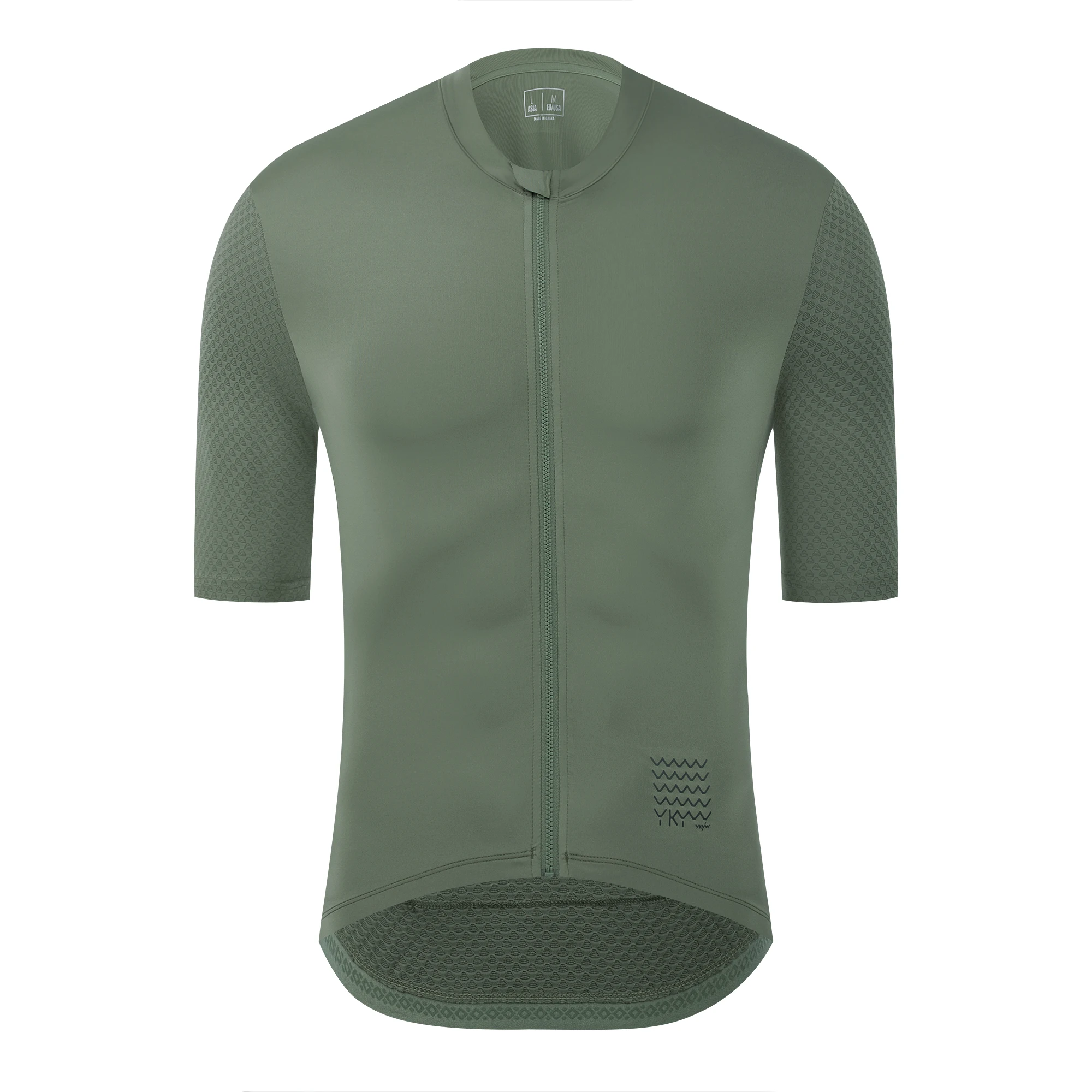 YKYWBIKE Man's Cycling Jersey Summer Road Bike Shirt Breathable Bicycle Jersey Short Sleeve UV Protection