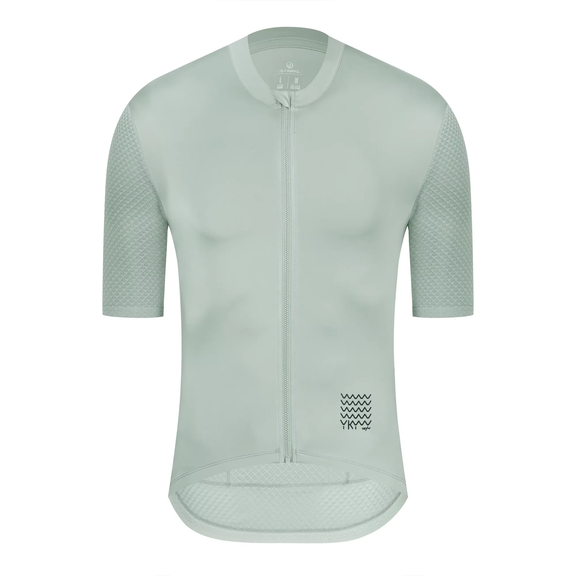 YKYWBIKE Man's Cycling Jersey Summer Road Bike Shirt Breathable Bicycle Jersey Short Sleeve UV Protection