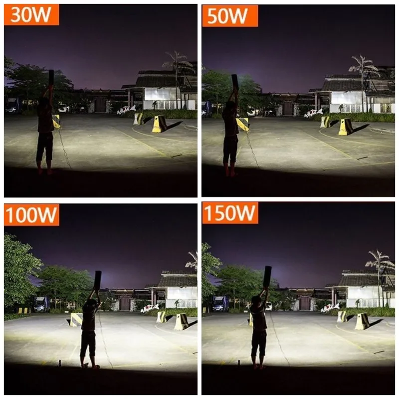 30W 50W 100W Street Light 150W LED Outdoor Lights for Garden Lights Road Lamp AC110V 220V 230V 240V COB Streetlight Lighting