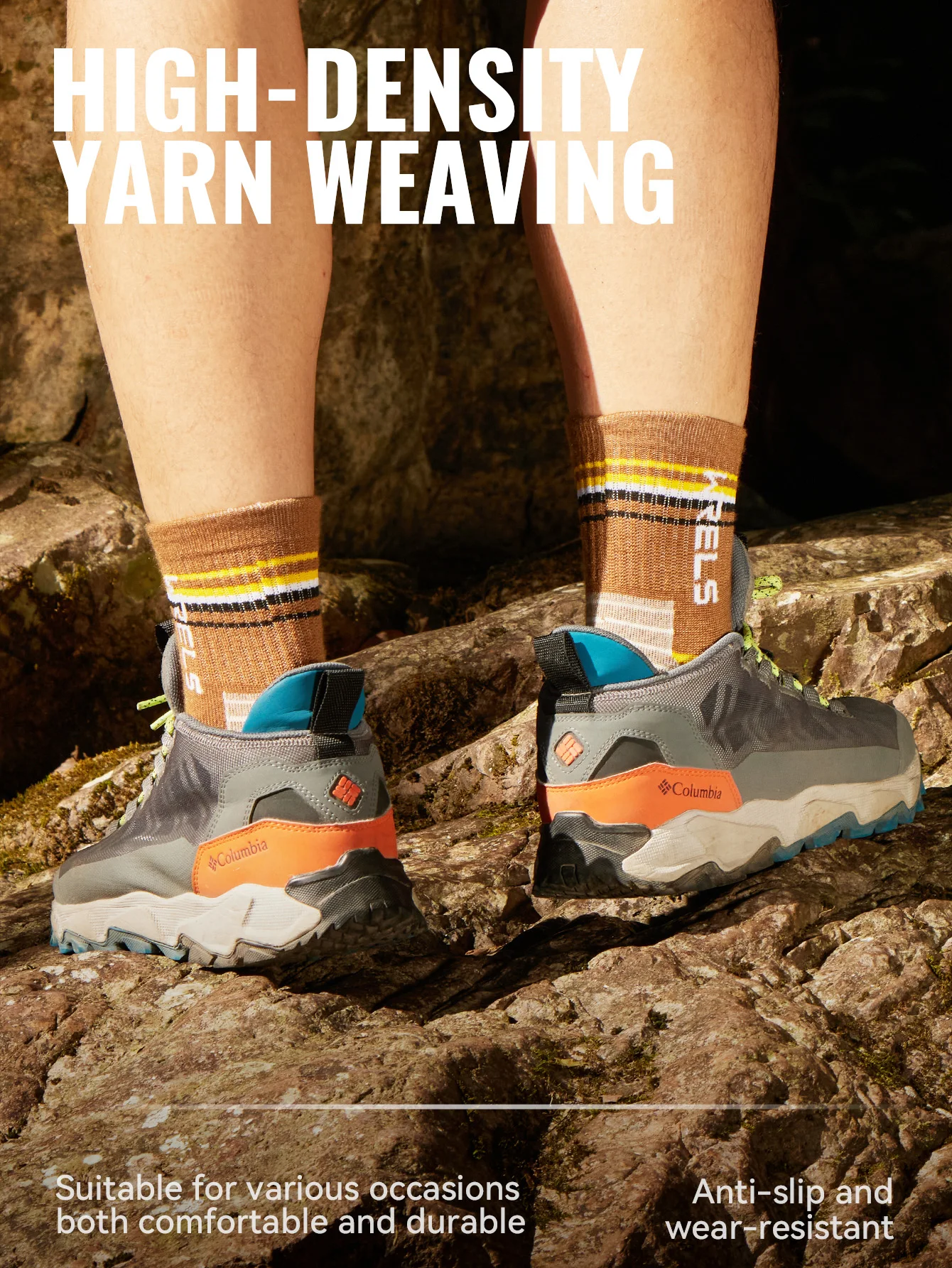 WRELS 1/2/3pairs Merino Wool Socks Warm Thermal Hiking Socks Cushion Sweat Wicking Breathable Compression Merino Wool Socks