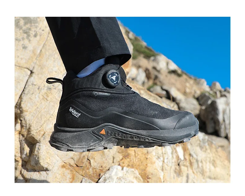 HUMTTO EVENT waterproof Outdoor Hiking boots Men waterproof hunting Boots Tactical Desert Ankle shoes trekking Walking Sneakers