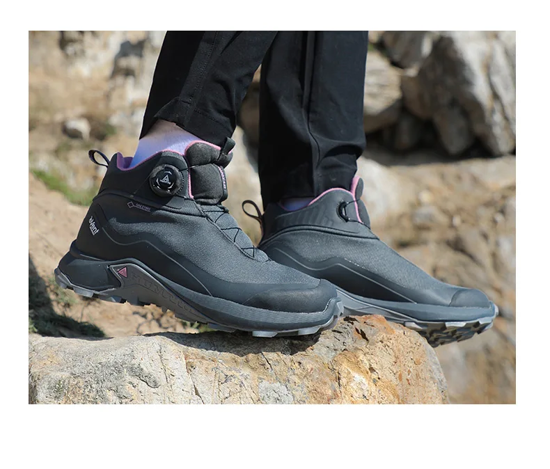 HUMTTO EVENT waterproof Outdoor Hiking boots Men waterproof hunting Boots Tactical Desert Ankle shoes trekking Walking Sneakers
