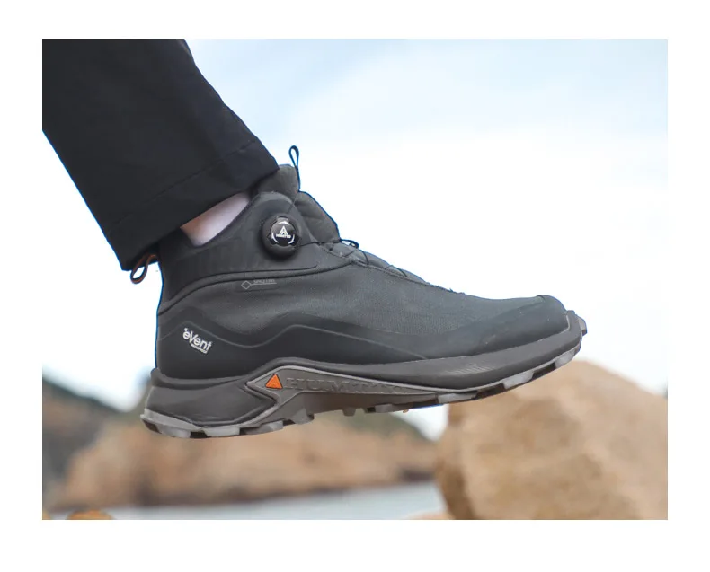 HUMTTO EVENT waterproof Outdoor Hiking boots Men waterproof hunting Boots Tactical Desert Ankle shoes trekking Walking Sneakers