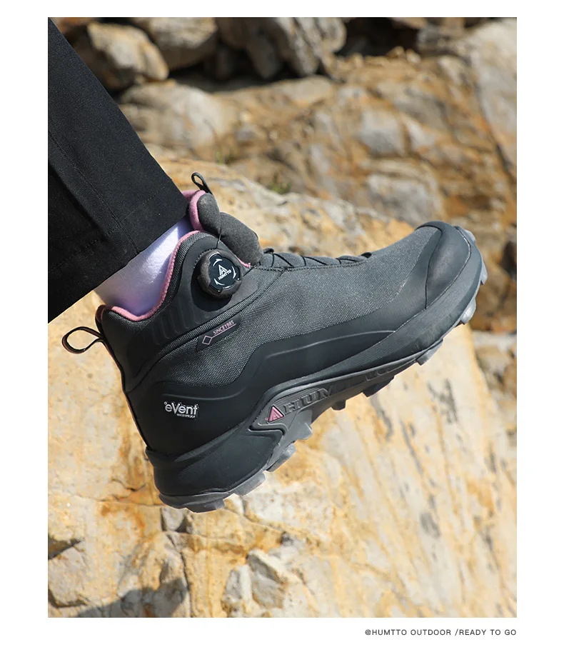 HUMTTO EVENT waterproof Outdoor Hiking boots Men waterproof hunting Boots Tactical Desert Ankle shoes trekking Walking Sneakers