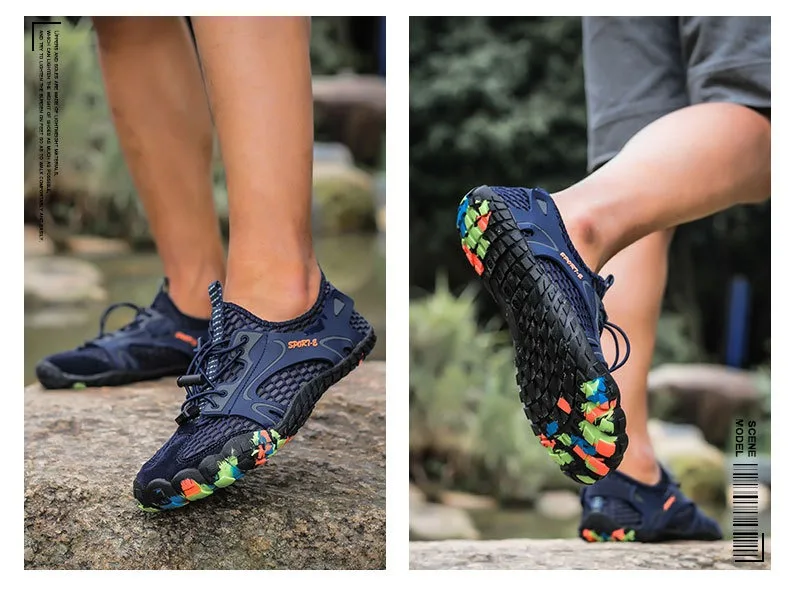 Outdoor Sports River Tracing Shoes Five-finger Fitness Wading Shoes Hiking Plus Size Casual Shoes