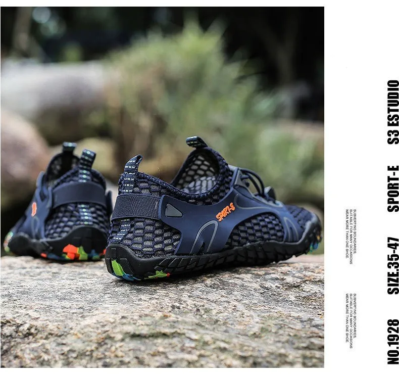 Outdoor Sports River Tracing Shoes Five-finger Fitness Wading Shoes Hiking Plus Size Casual Shoes