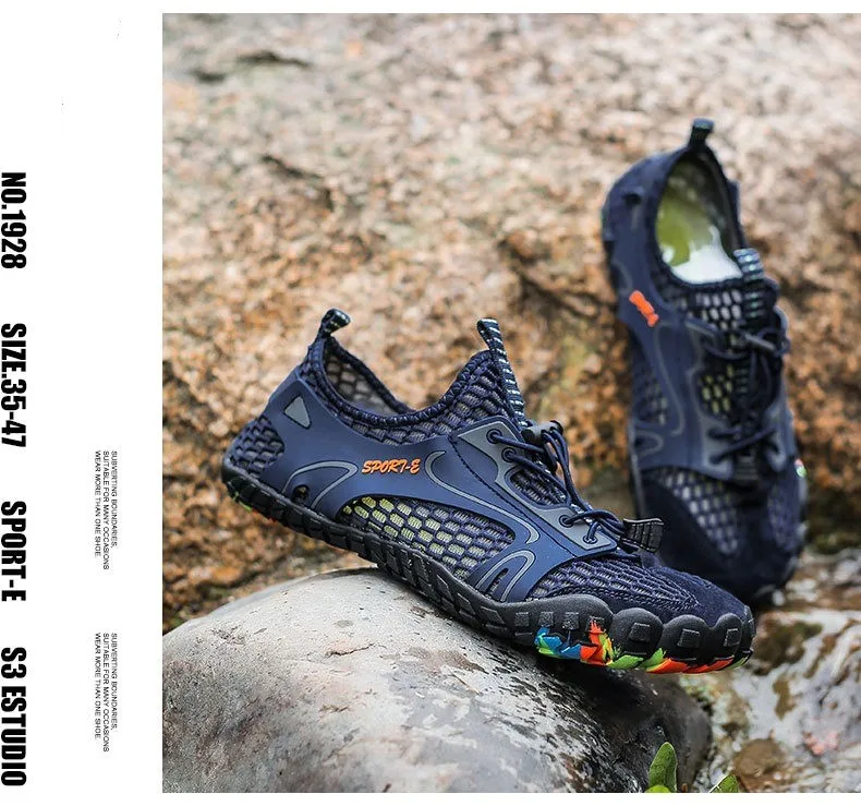 Outdoor Sports River Tracing Shoes Five-finger Fitness Wading Shoes Hiking Plus Size Casual Shoes