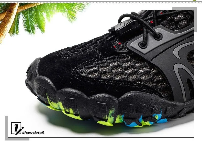 Outdoor Sports River Tracing Shoes Five-finger Fitness Wading Shoes Hiking Plus Size Casual Shoes