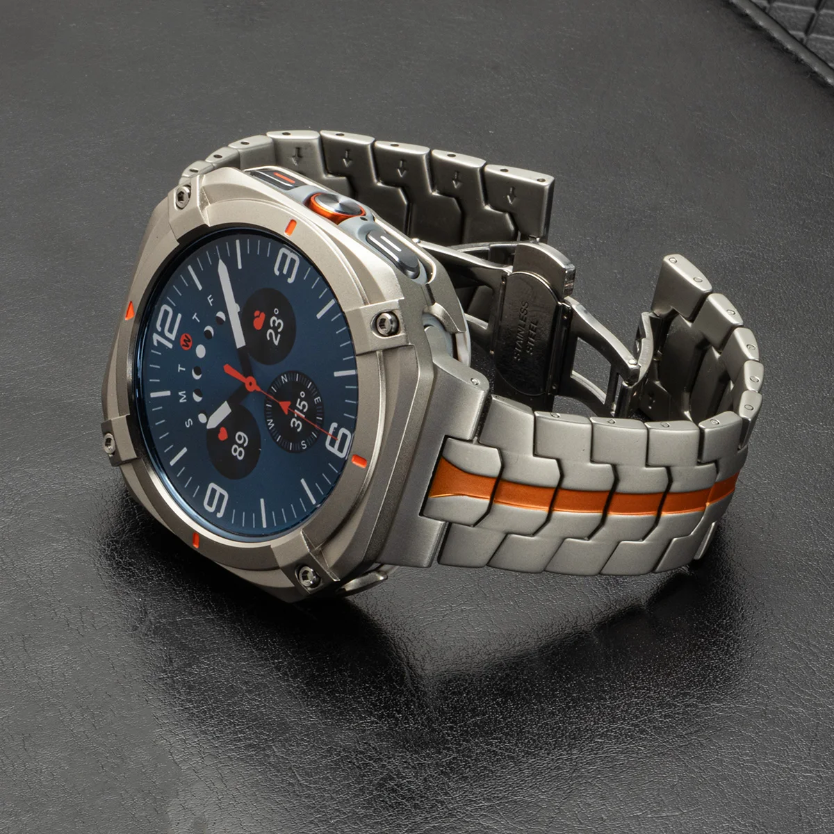 Steel Band+Case for Samsung Galaxy Watch ultra 2025 47mm Alloy Bumper Cover for GALAXY Watch7 ultra 47mm Luxury Men Strap correa