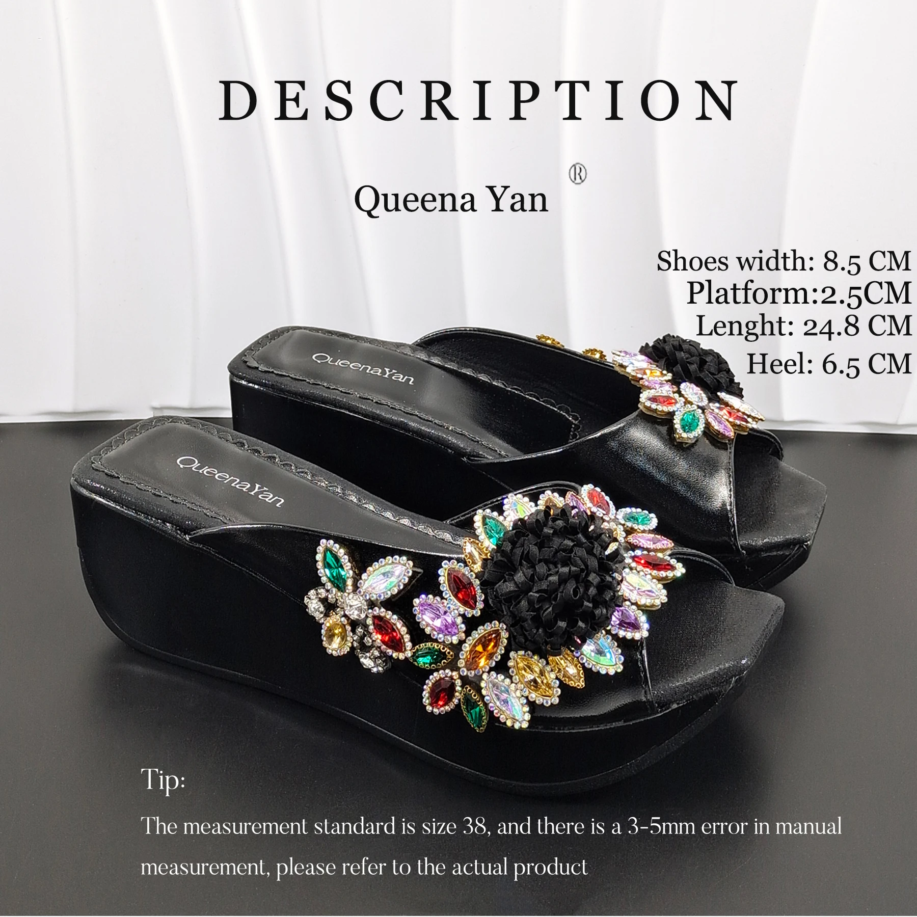 2026 Women's Elegant Green Wedge Heel Shoe and Matching Bag Set with Rhinestone Accents – Stylish Square Toe Design for Parties