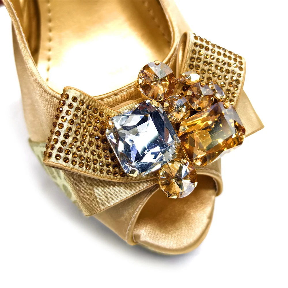 2024 Rhinestone Design INS Hot Sale New Arrivals African Shoes and Bag Set in Blue Color Open Toe Comfortable Women Heels