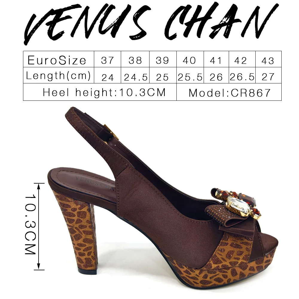 2024 Rhinestone Design INS Hot Sale New Arrivals African Shoes and Bag Set in Blue Color Open Toe Comfortable Women Heels