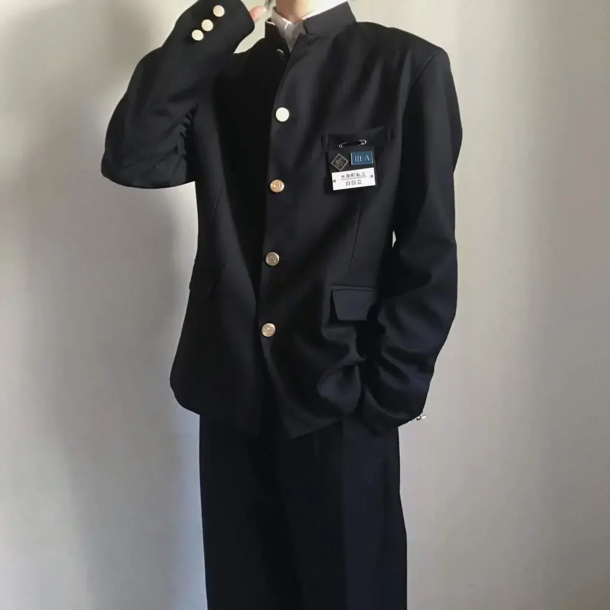 Japanese school uniform Zhongshan suit college Suzuki school uniform JK men's and women's class uniform jacket
