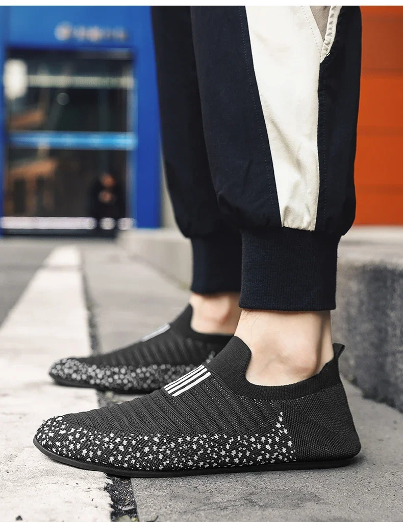 YRZL Mesh Loafers Mens Driving Moccasins High Quality Flats Male Walking Shoes Breathable Mesh Casual Loafers Summer Mens Shoes