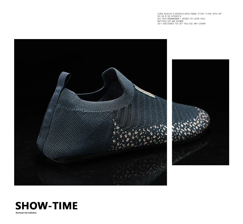 YRZL Mesh Loafers Mens Driving Moccasins High Quality Flats Male Walking Shoes Breathable Mesh Casual Loafers Summer Mens Shoes