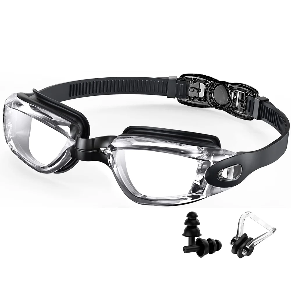 Swimming Goggles Professional Waterproof Swim Eyewear Glasses Anti-fog 100% UV Protection No Leaking For Adult Men Women Youth