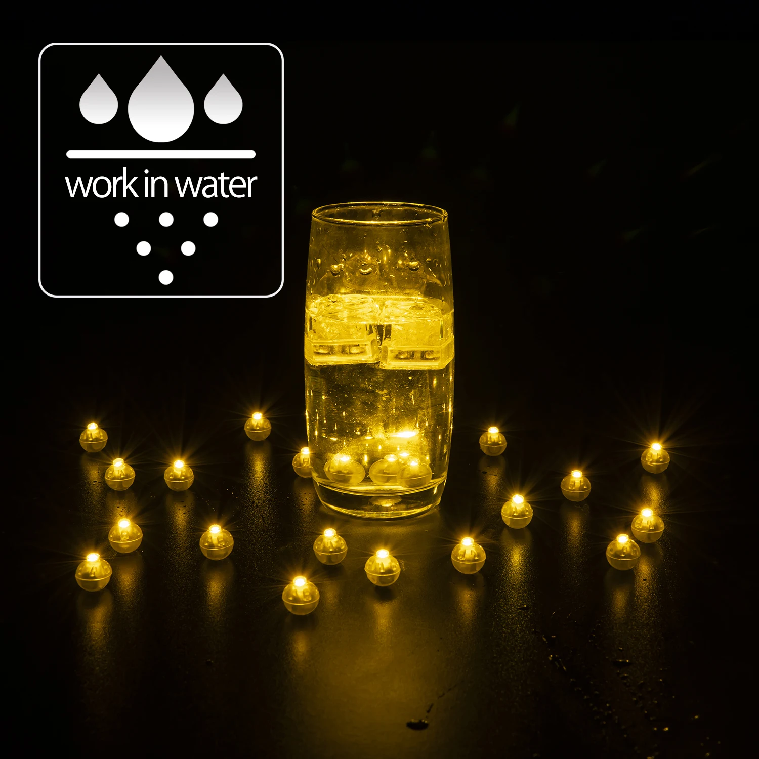 50/100/150/200/300pcs Tumbler Round Ball Light Balloon LED Flash Luminous Lamps Lantern Light for Wedding Party Birthday Decor