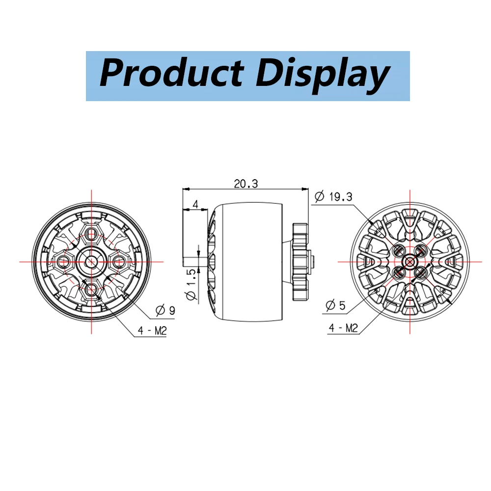 SPARKHOBY1408 KV2800 KV3950 FPV brushless motor 3~6S Lipo 1.5mm shaft 2828 propellers For 200mm 210mm 220mm Drone soccer parts