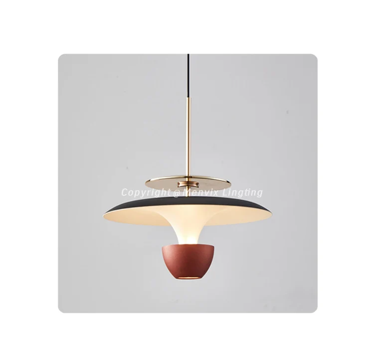 Menvix New Lamp LED Pendant Light Fixtures Colourful Ceiling Fixture Hanging Chandelier Kitchen Island Dining Room Bedroom Hall