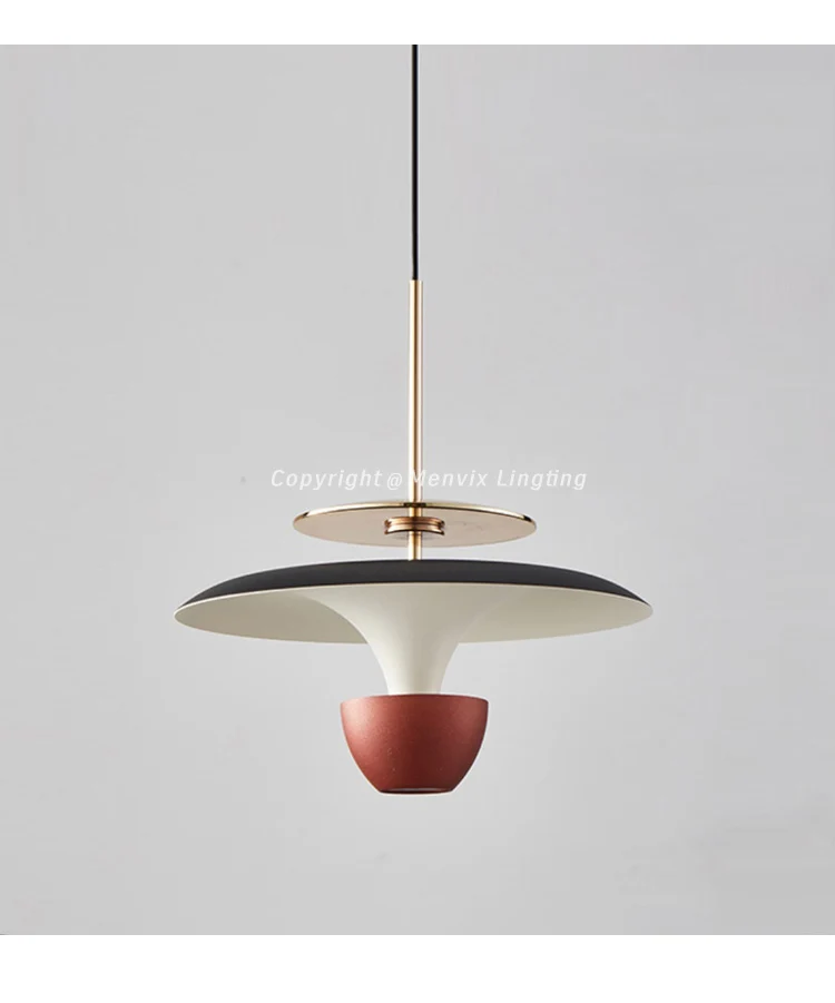 Menvix New Lamp LED Pendant Light Fixtures Colourful Ceiling Fixture Hanging Chandelier Kitchen Island Dining Room Bedroom Hall