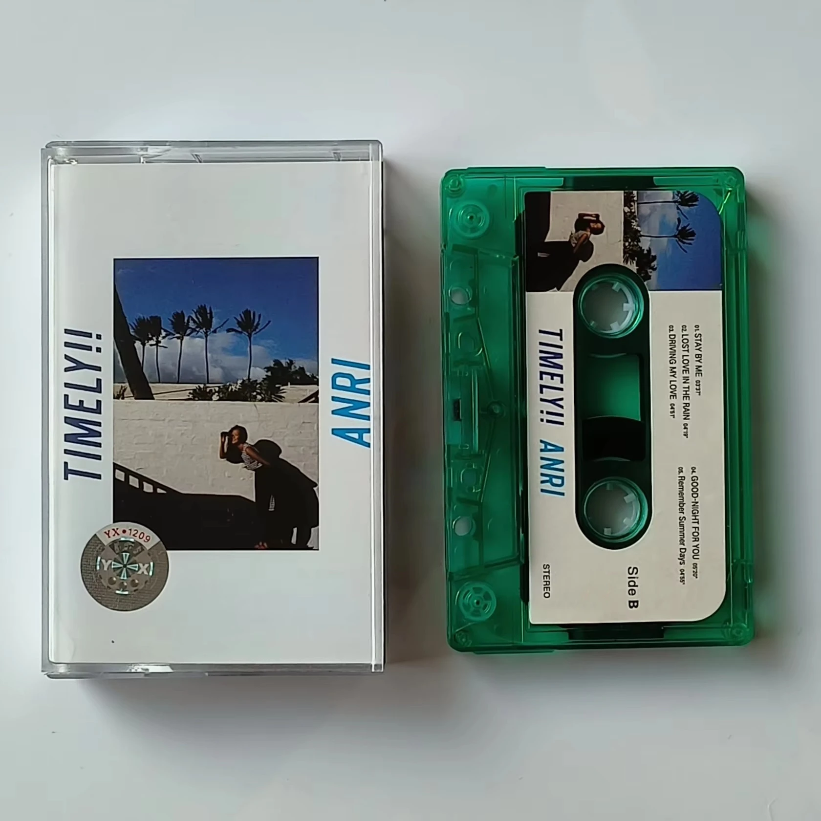 Retro ANRI Music Tape Timely Bi Ki Ni Album Cassettes Cosplay Music Record Walkman Recorder Car Soundtracks Box Collection Gifts