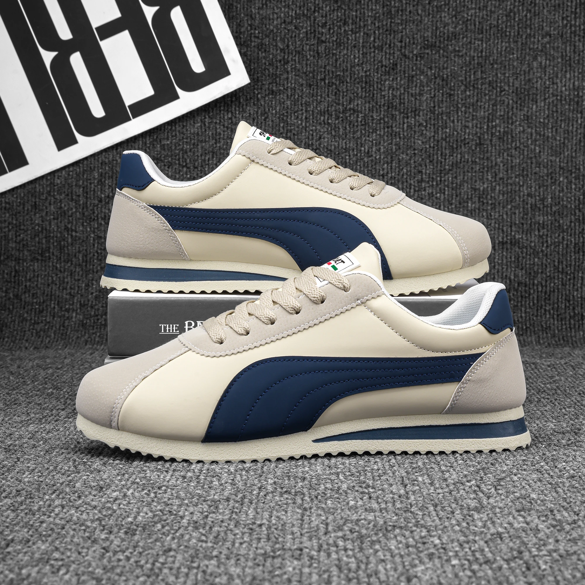 Men's casual business sneakers, outdoor all-season versatile sneakers for men