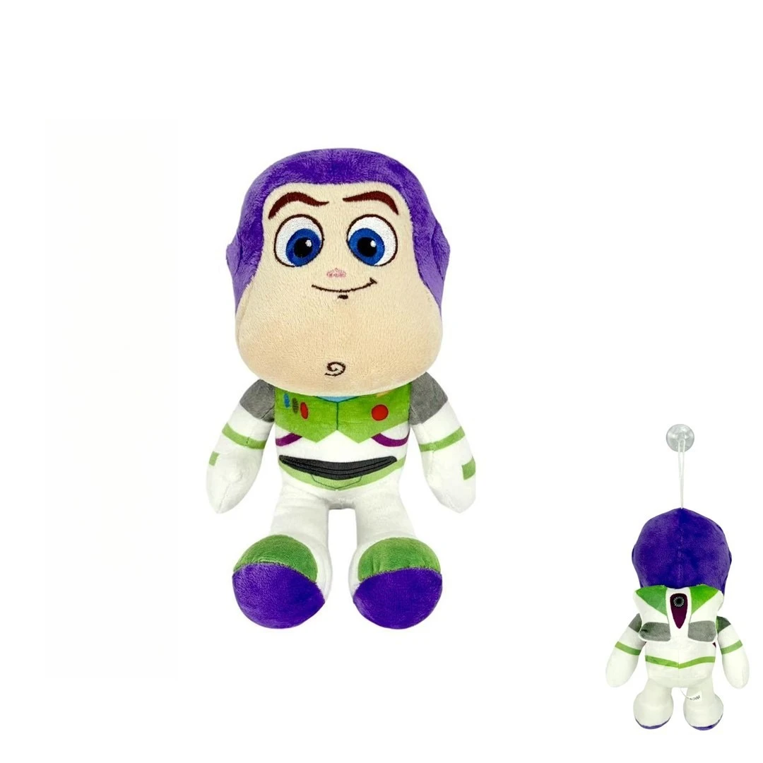 2026 New Product 23cm Cute Wooden Buzz Lightyear Plush Toy Cute Anime Pillow Pendant Cartoon Gift