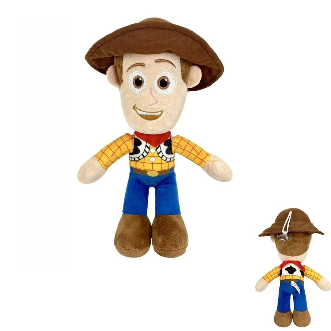 2026 New Product 23cm Cute Wooden Buzz Lightyear Plush Toy Cute Anime Pillow Pendant Cartoon Gift