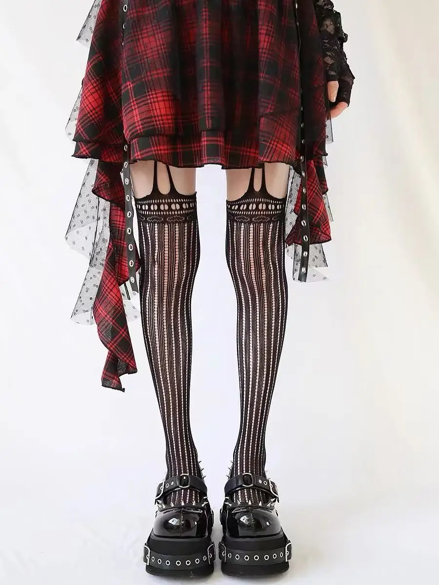 Kawaii Lolita Shoes Platform Platforms for Women Fashion Rivet Mary Jane Round Toe School Shoes Girl Cute Shoes Black