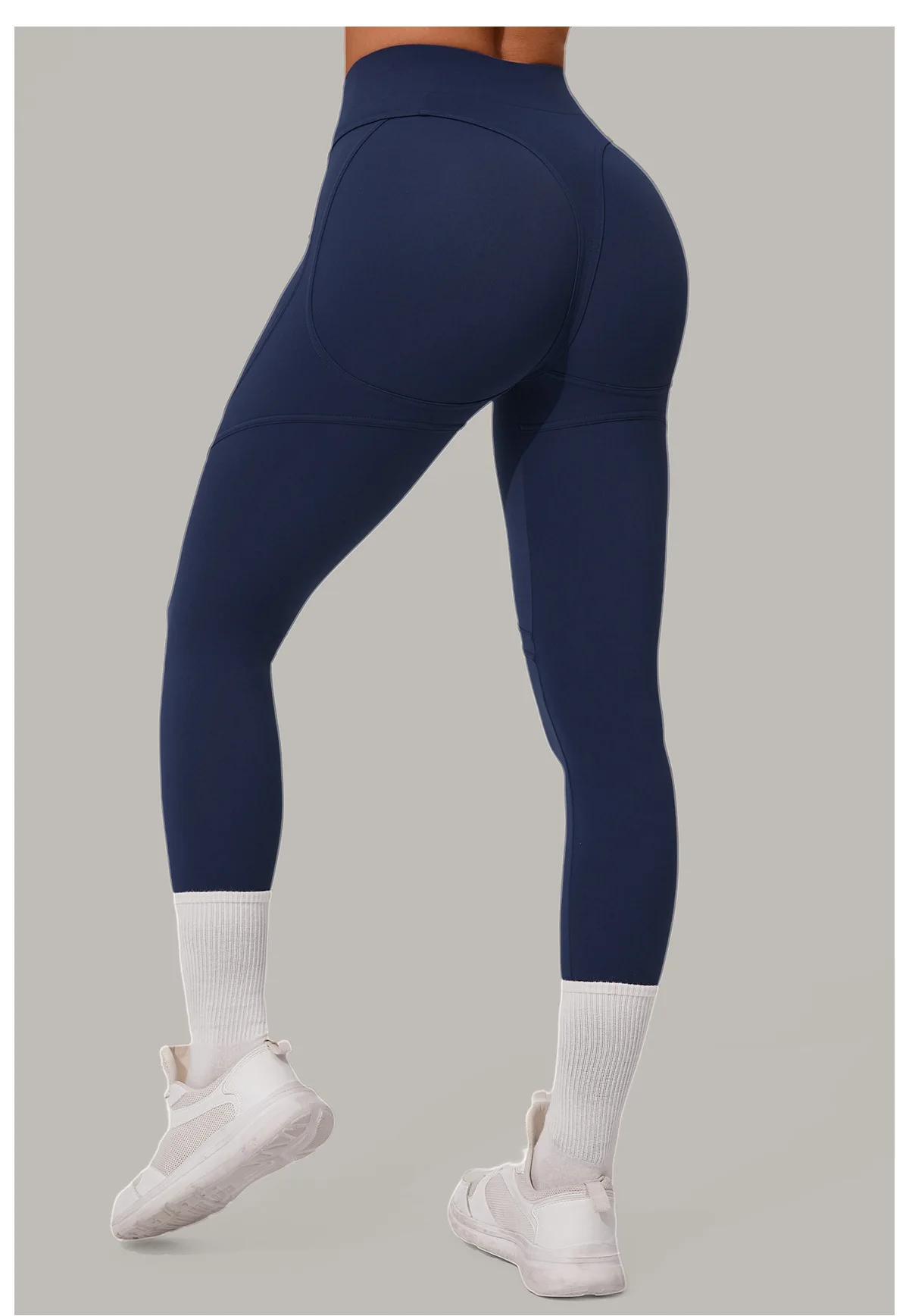 High Waist Yoga Pants Women Yoga Leggings Fitness Leggings Running Cycling Pants Breathable Sports Leggings Workout Gym Clothing
