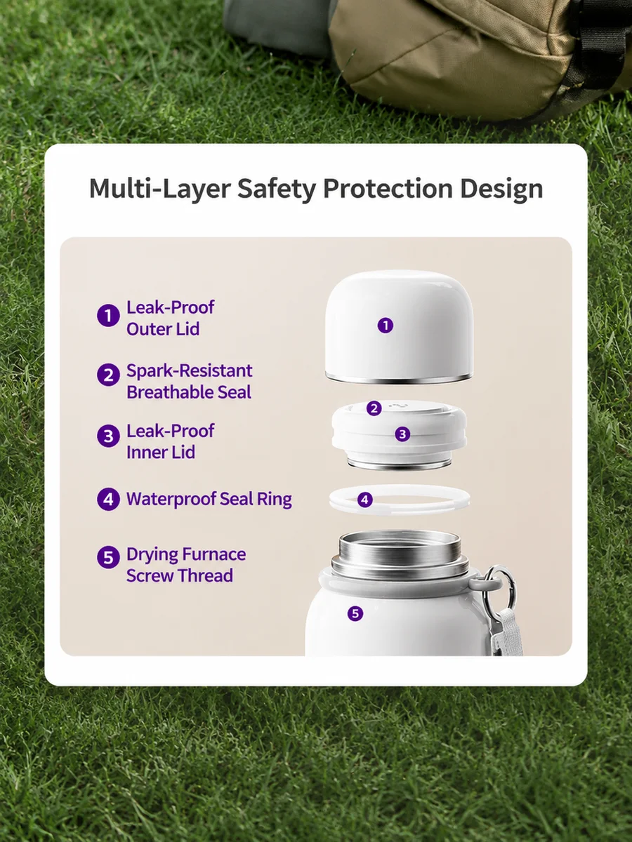 Avent Portable Bottle Warmer Travel Kettle 550ml 316L Stainless Steel 100C Boiling Constant Temperature Baby Formula Milk Warmer