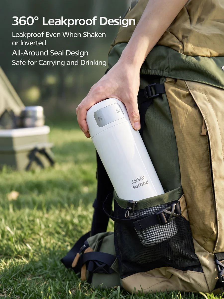 Avent Portable Bottle Warmer Travel Kettle 550ml 316L Stainless Steel 100C Boiling Constant Temperature Baby Formula Milk Warmer