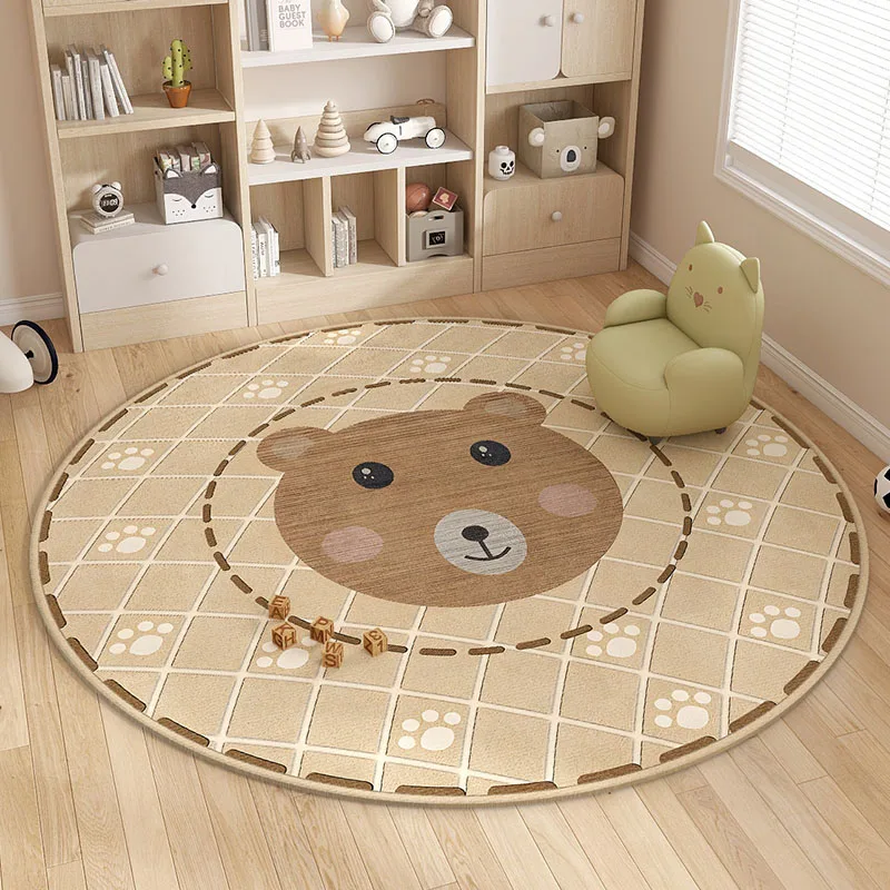 VIKAMA Mori Short Pile Carpet Hypoallergenic Children's Room Bedroom Mat Non-slip Game Blanket Kindergarten Lunch Mat