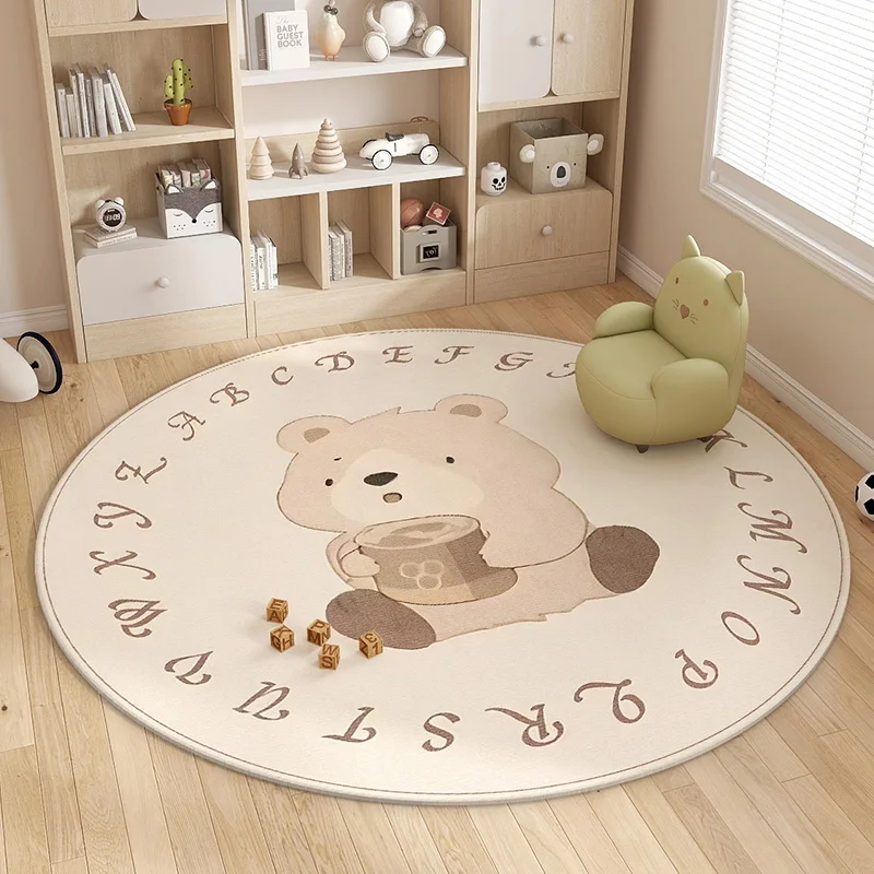 VIKAMA Mori Short Pile Carpet Hypoallergenic Children's Room Bedroom Mat Non-slip Game Blanket Kindergarten Lunch Mat