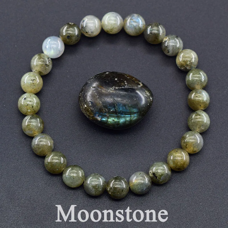 Original Reiki Blue Apatite Beads Bracelet Men Women Natural Lapis Lazuli Amethyst Yellow Tiger Eye Stone Beads Bracelet Jewelry