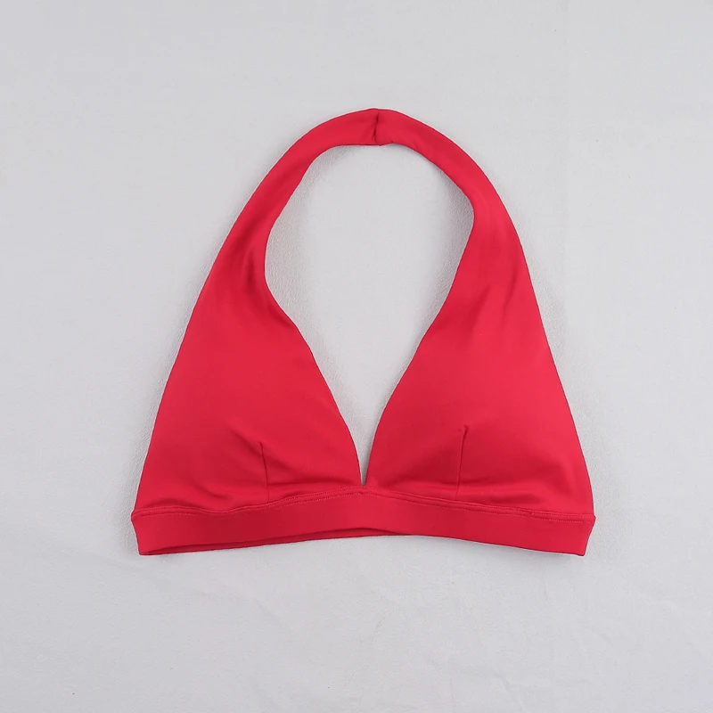Women's V-neck Hanging Neck Cool Yoga Underwear Fitness Running Breathable Sexy Bra