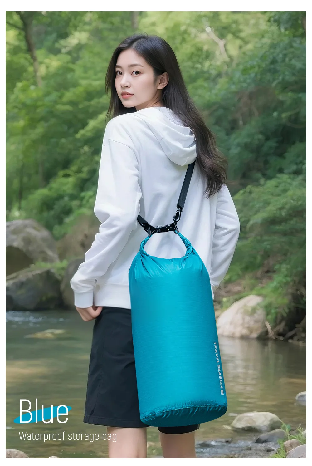 5L/10L/20L Swimming Waterproof Dry Bag for Women Men Outdoor Sport Storage Bag for Kayaking,Swimming,Fishing,Rafting,Floating