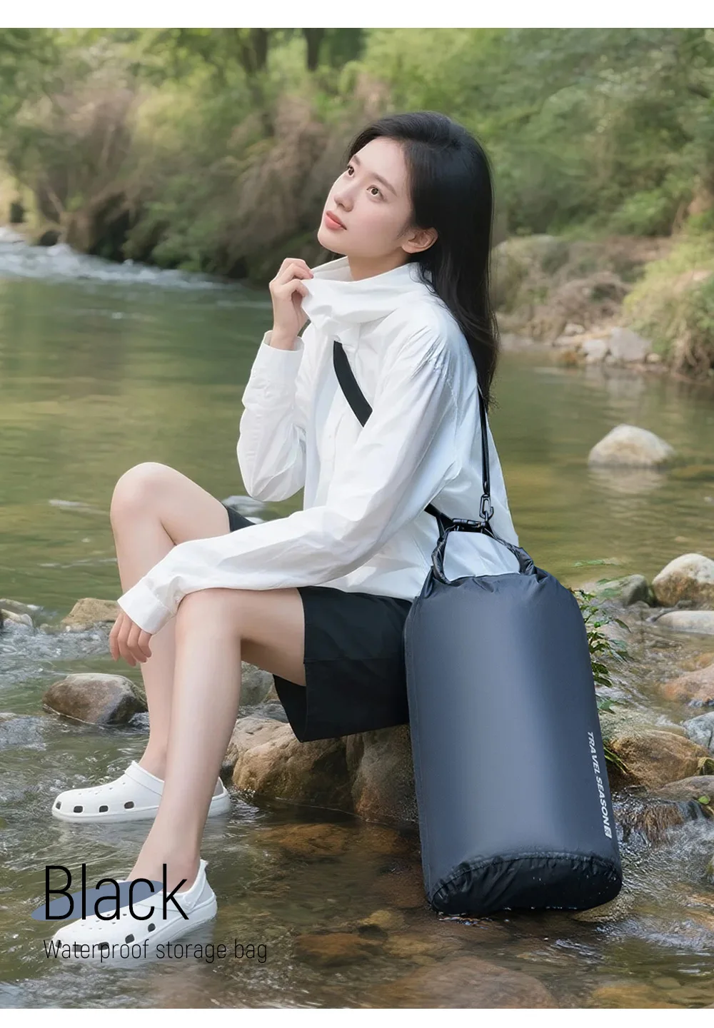 5L/10L/20L Swimming Waterproof Dry Bag for Women Men Outdoor Sport Storage Bag for Kayaking,Swimming,Fishing,Rafting,Floating