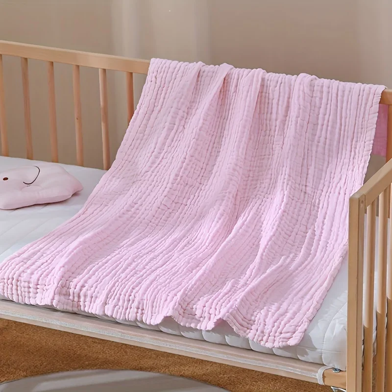 6 Layers Cotton Muslin Blankets Lightweight Cotton Throw Cooling Soft Throw Blanket for Year-Round Comfort Breathable Bedspread