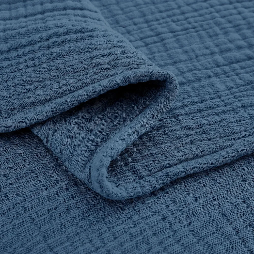 6 Layers Cotton Muslin Blankets Lightweight Cotton Throw Cooling Soft Throw Blanket for Year-Round Comfort Breathable Bedspread