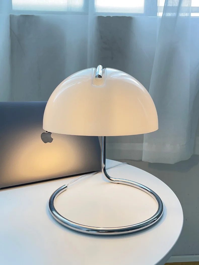 Bauhaus Mushroom Modern Table Lamp for Bedroom Bedside Living Room Nordic LED Creative Desk Lamps Fireless Aromatherapy Lamp