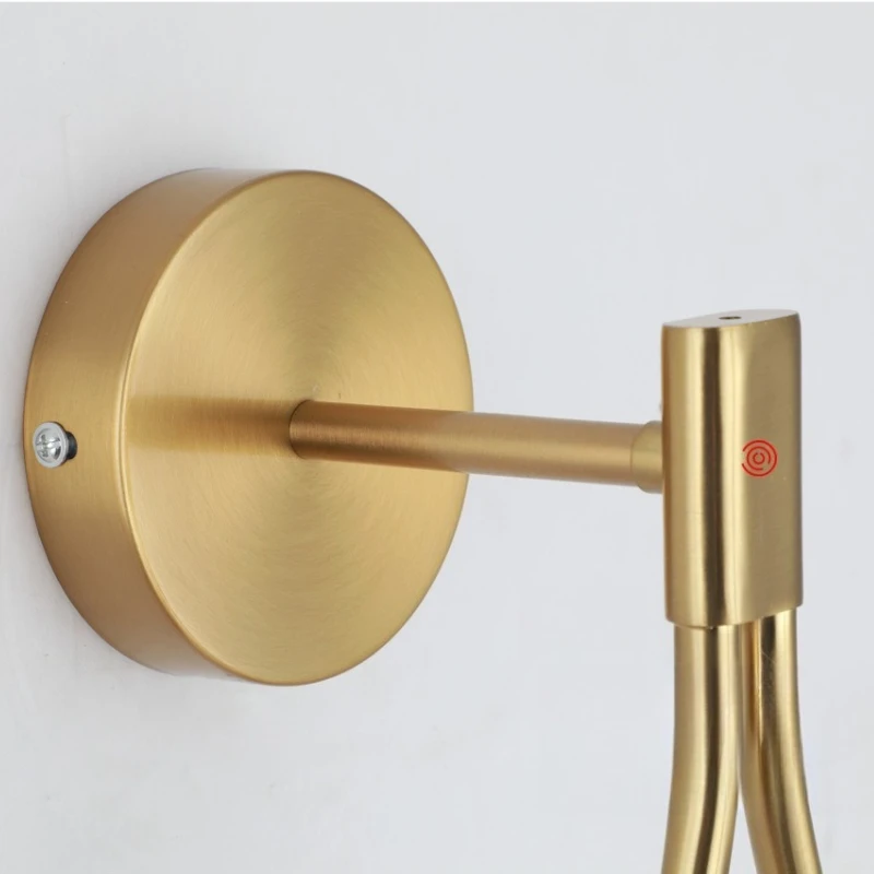 Nordic Minimalist LED Wall Lamp Bathroom Bedside Glass Ball Vintage Wall Lights Artistic Indoor Lighting For Staircase Aisle