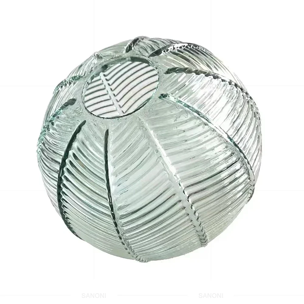 Modern Nordic Striped Glass Pendant Light for Kitchen Island Dining Bedroom Hanging Ceiling Lamp Home Decor Chandelier