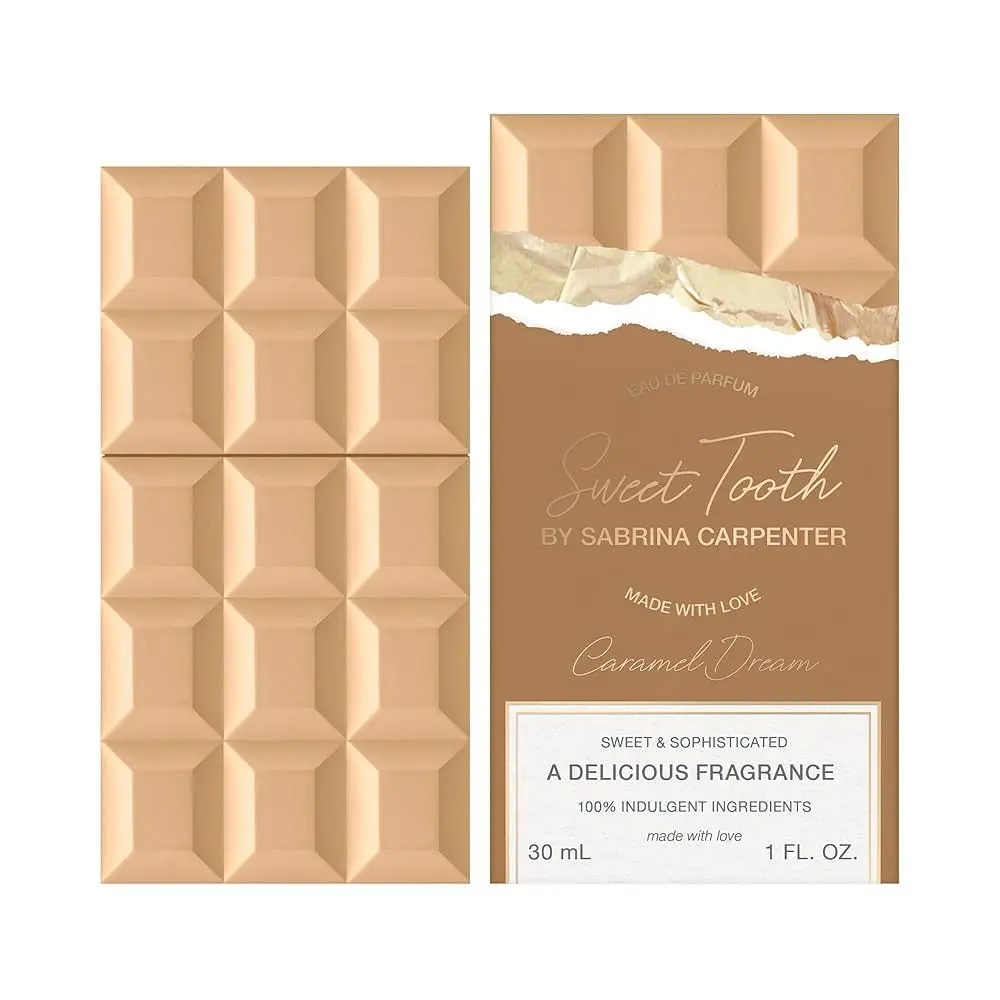Sweet Chocolate Unisex Perfume 75ml Sweet Fragrance Long-lasting Scent Body Spray Creative Design Must-have For Daily Commutes